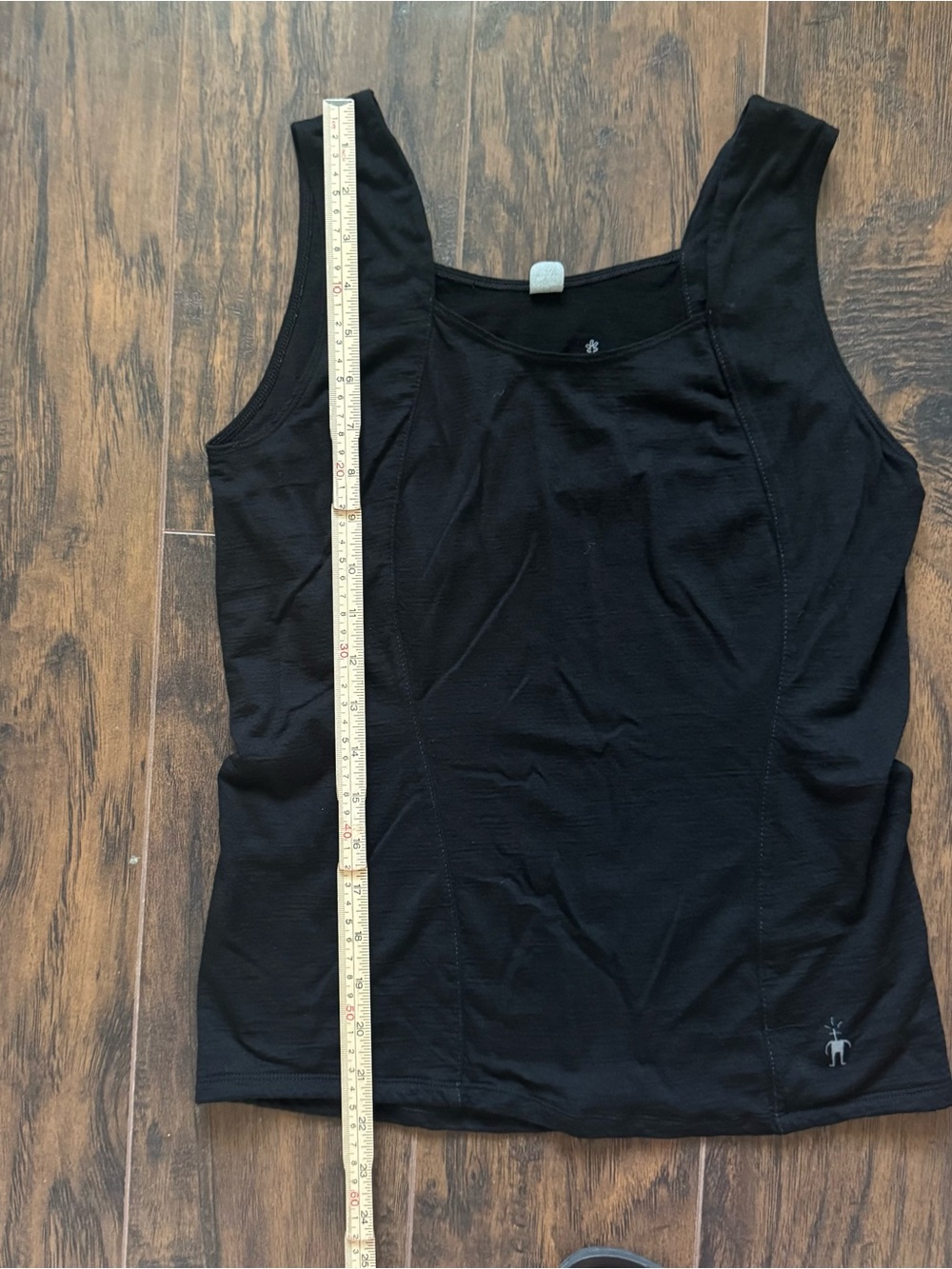 Smartwool Medium Black Merino Wool Tank Top - Picture 6 of 7